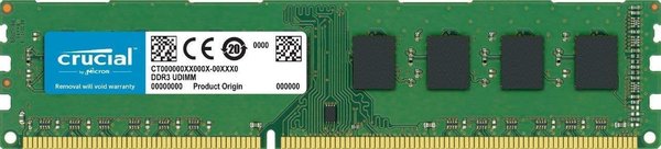 Crucial RAM CT102464BD160B 8GB DDR3 1600 MHz CL11 Desktopspeicher