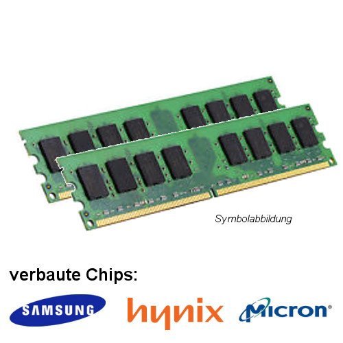 8GB Kit (2x4GB) für Fujitsu Esprimo P400 (D2990) (PC3-10600U) Speicher RAM kompatibel